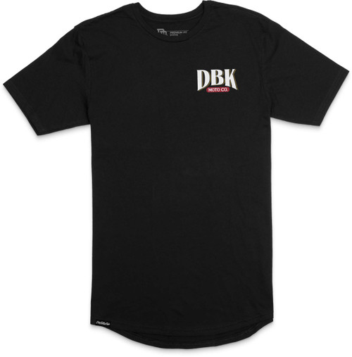 DBK Dbk Beer Co Premium Tee Black Lg ATP-DBKBEERCO-L