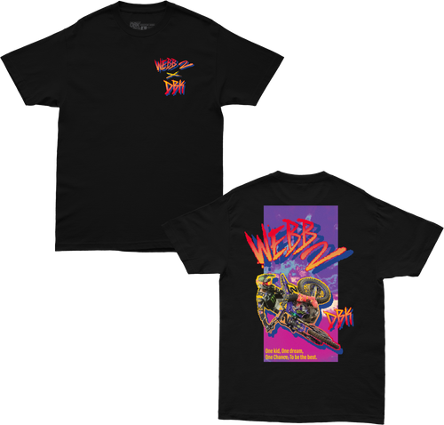 DBK Rad Cw2 Tee Black Sm ATCW-RAD-S
