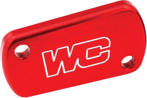 WORKS Rear Brake Cover (Red) 21-505