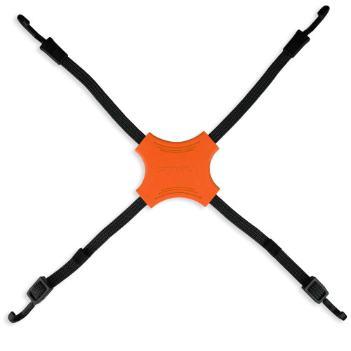 TACK STRAP Tack Strap 4-Way Bungee 2/Pk Orange TACK-BNGE-2PK-ORG