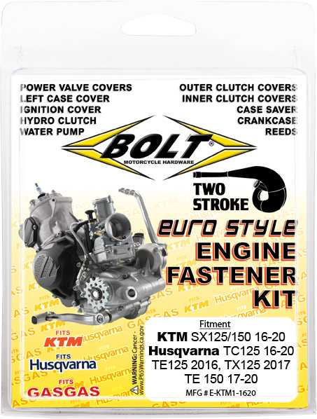 BOLT Engine Fastener Kit Hus/Ktm E-KTM1-1620
