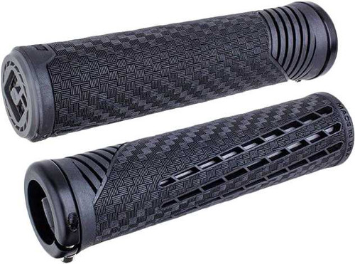 ODI Cf11 V2.1 Bmx Grips Pearl Blk/Graphite W/Matte Blk F35CFBH-B