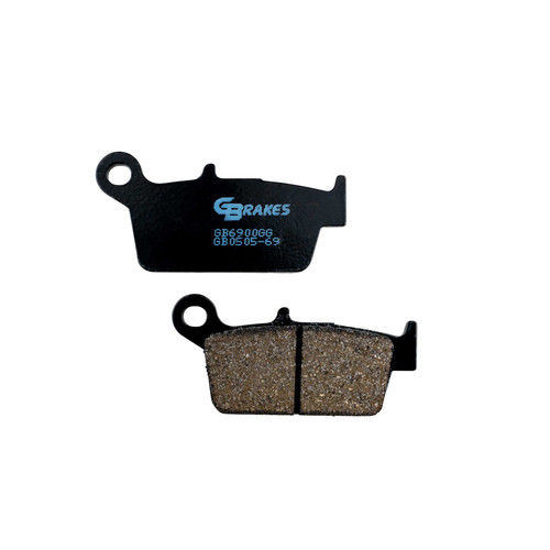GBRAKES Brake Pads Semi Metallic GB0505-69