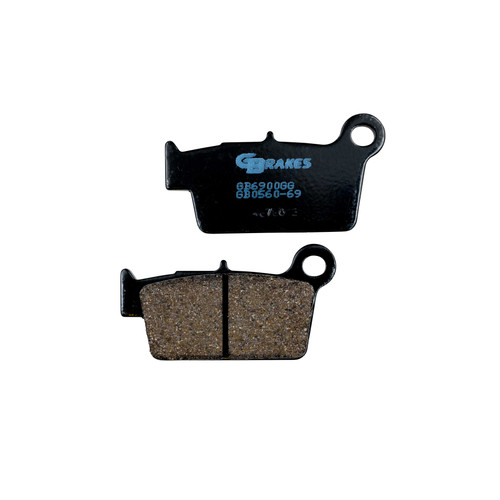 GBRAKES Brake Pads Semi Metallic GB0560-69