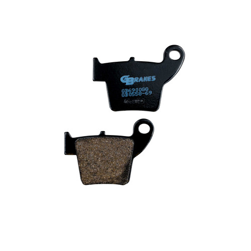 GBRAKES Brake Pads Semi Metallic GB0558-69