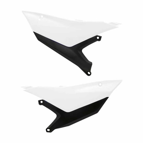 POLISPORT Side Number Plates White 8507200002