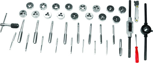 PERFORMANCE TOOL 40 Pc Sae Tap Die Set W4001DB