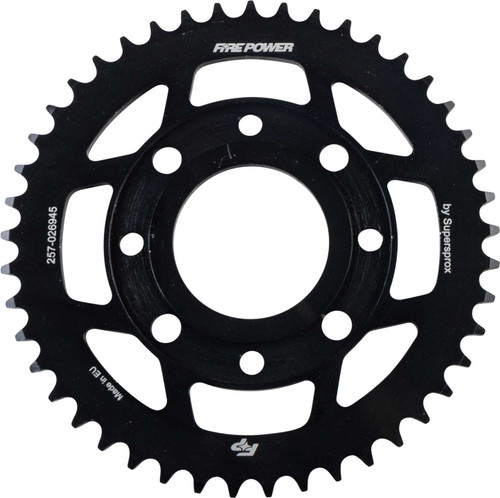 FIRE POWER Rear Sprocket Steel 45T Blk FPS-269-45- BLK