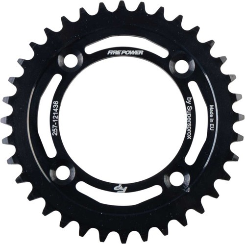 FIRE POWER Rear Sprocket Steel 36T Blk FPS-1214-36-BLK