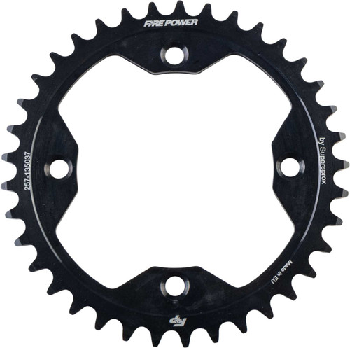 FIRE POWER Rear Sprocket Steel 37T Blk FPS-1350-37-BLK