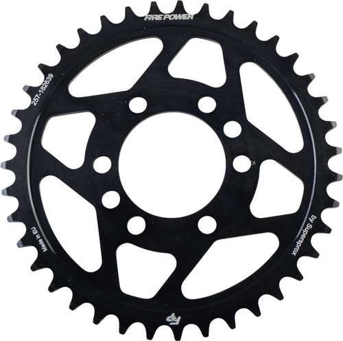 FIRE POWER Rear Sprocket Steel 39T Blk FPS-1826-39-BLK