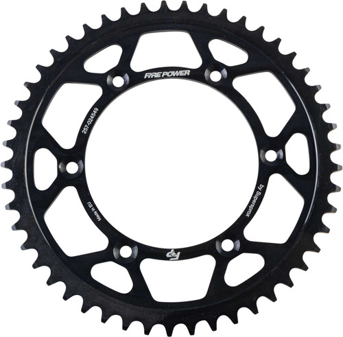 FIRE POWER Rear Sprocket Steel 49T Blk FPS-245-49-BLK
