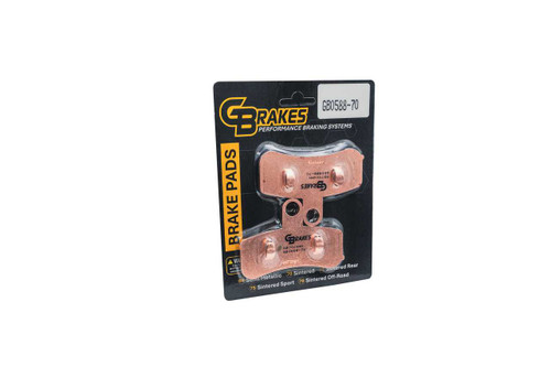GBRAKES Brake Pads Hh Sintered Front GB0588-70