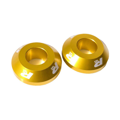RFX Fast Rear Wheel Spacers Yellow Suz FXWS 30601 99YL