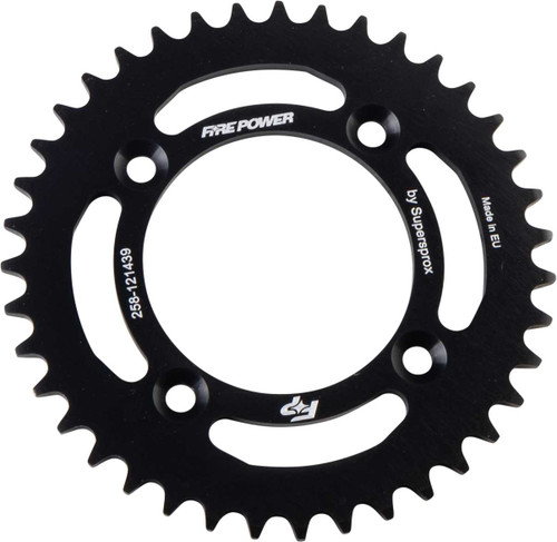 FIRE POWER Rear Sprocket Aluminum 39T Blk FPA-1214-39-BLK
