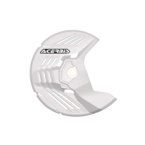 ACERBIS Linear Front Disc Cover Hon/Kaw/Sher/Yam Wht 2985050002