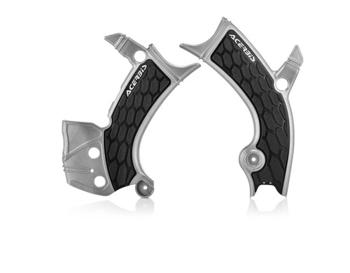 ACERBIS X-Grip Frame Guard Silver/Black 2689411015