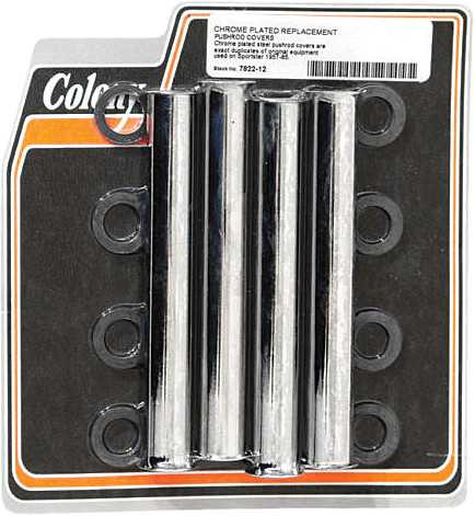 COLONY MACHINE Lower Pushrod Cover Kit Outer 57-85 Xl 7822-12