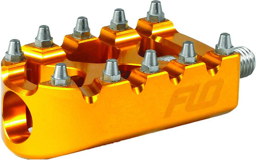 FLO MOTORSPORTS Moto Style Shift Peg Gold FPEG-802GLD