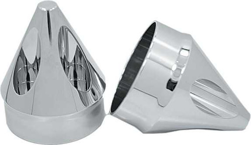 AVON Axle Nut Cover Spike Chrome 1" AXL-SPK-CH