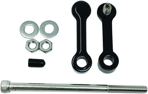 DK CUSTOM PRODUCTS Billet Tank Lift Kit 1" `04-Up Xl Powder Coat Blk DK-SPT-TLK-1