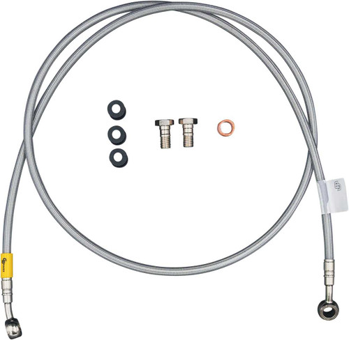 GBRAKES Brake Line Front 1 Line Kit Stainless FK003D959-1
