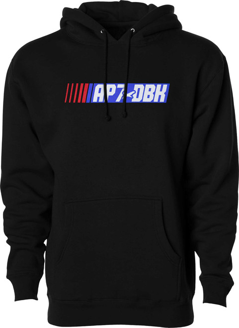 DBK Speedway Hoodie Black Md AHAP-SPEEDWAY-M