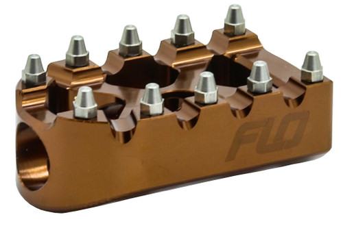 FLO MOTORSPORTS Moto Style Shift Peg Bronze FPEG-802BRZ