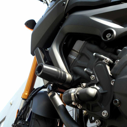 SHOGUN Frame Sliders Black No Cut 750-6399