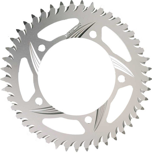 VORTEX Rear Sprocket Aluminum 43T-520 Sil Kaw/Suz/Yam 435-43