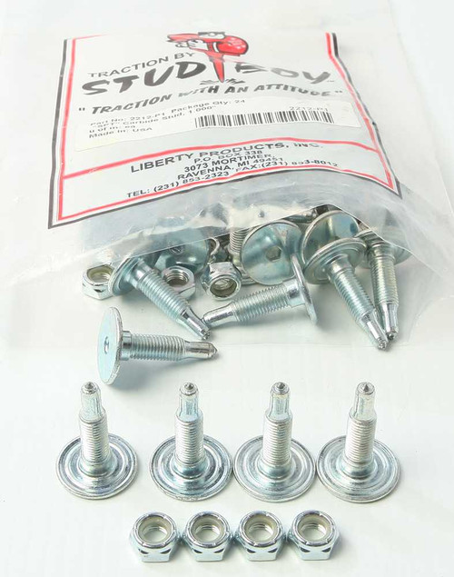 STUD BOY Spt Carbide Studs 1.00" 24/Pk 2212-P1