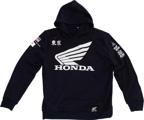 D-COR Honda Factory Sweatshirt Navy Xl 85-209-4