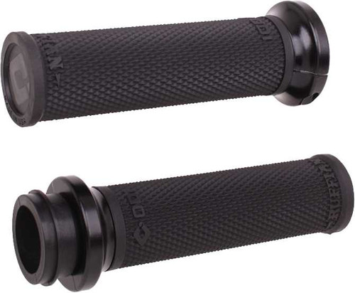 ODI Rufian Grips Tbw 1" Black/Black V30HTWB-B