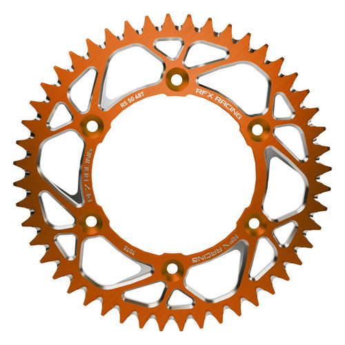 RFX Aluminum Rear Sprocket 40T Orange Ktm/Husq/Gas FXRS 57-40 99OR