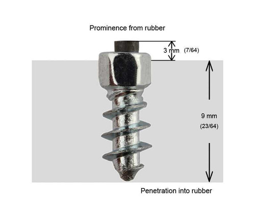 IGRIP 11Mm Standard Screw Studs Qty 100 ST-11100