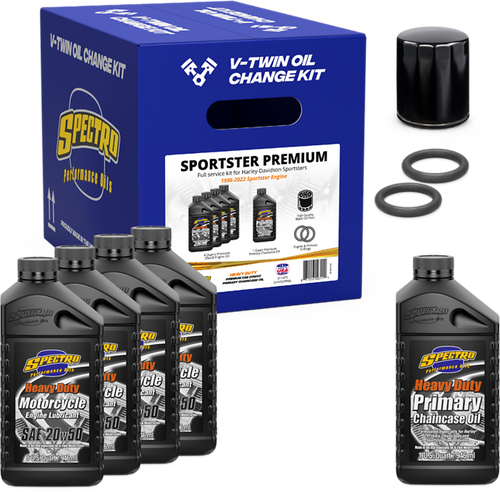 SPECTRO V-Twin Full Oil Service Kit Xl Premium 311473