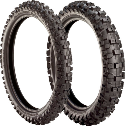 BRIDGESTONE Tire Motocross M404 Rear 80/100-12 41M Bias Tt 214674