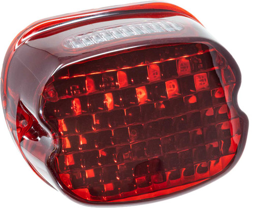 LETRIC LIGHTING CO Slantback Led Tailight Red Lense LLC-STL-R