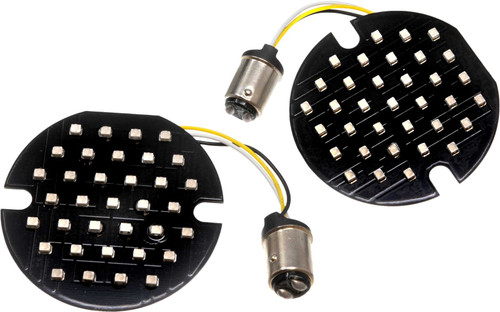 LETRIC LIGHTING CO Flat Lense Led Insert 1157 Amber LLC-FL7A