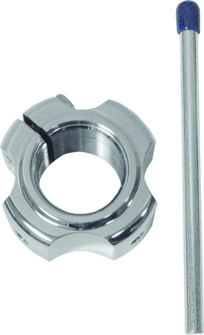 MODQUAD Axle Locking Nut - Double (Silver) AX2-X