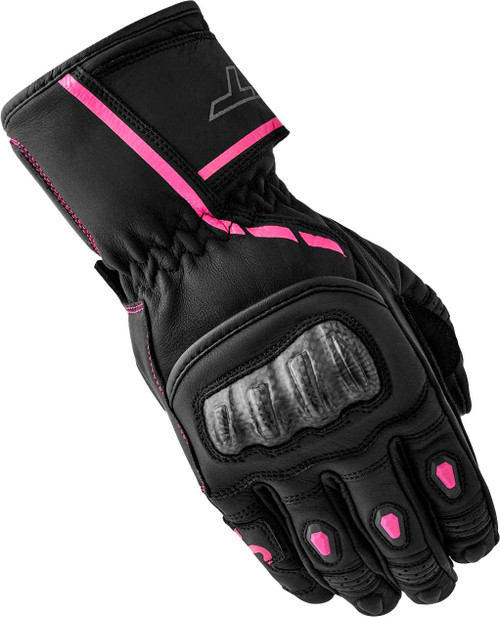 RST Womens S1 Glove Black/Pink Leather Xl 103653PNK-09