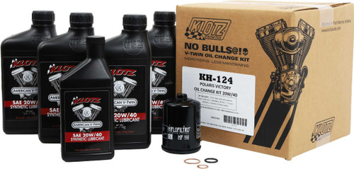 KLOTZ Victory 4.5Qt Synthetic Oil Change Kit KH-124