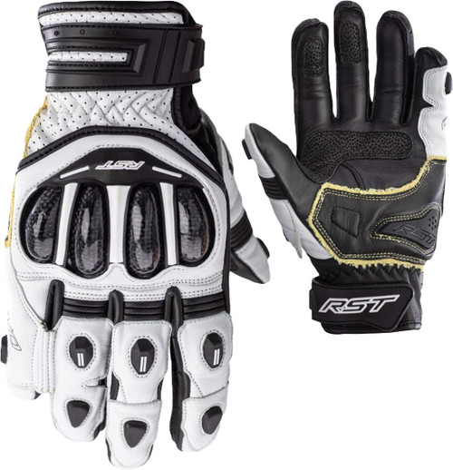 RST Tractech Evo 4 Short Ce Glove White/White/Black Md 102667WHI-09