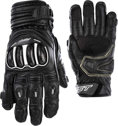 RST Tractech Evo 4 Short Ce Glove Black/Black/Black 2Xl 102667BLK-12