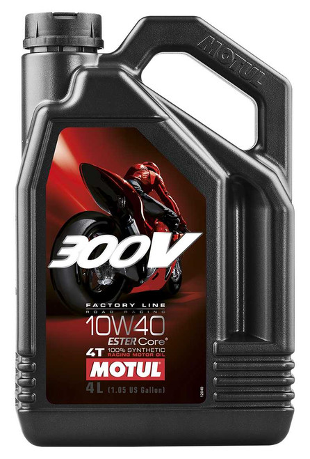 MOTUL 300V Competition Synthetic Oil 4T 10W40 4-1L 104121
