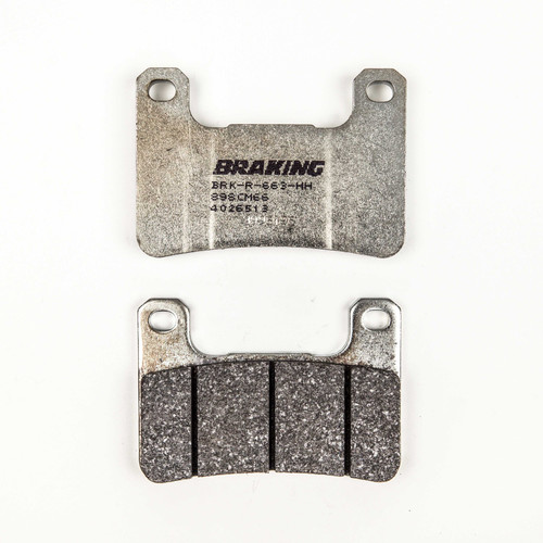 BRAKING Brake Pad Set Sintered High Performance 898CM66