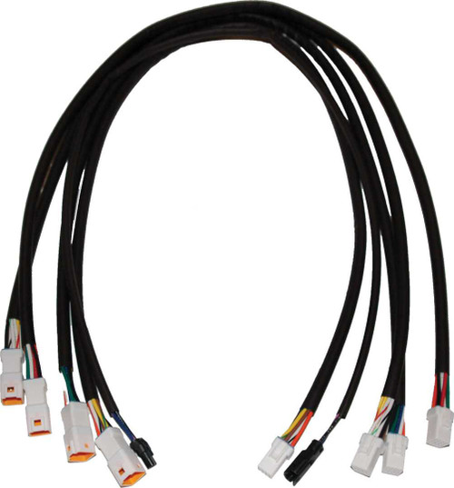 NAMZ CUSTOM CYCLE Hbar Cntrl Ext Harness 24" Chieftan/Roadmaster 14-17 NHCX-ID24