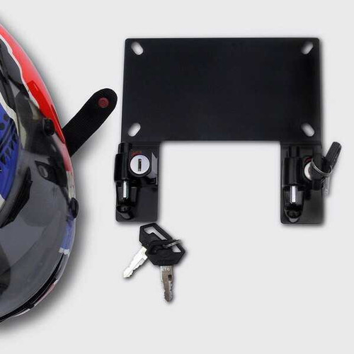 ZTechnik License Plate Bracket W/Helmet Lock Black Bmw Z5505A