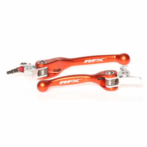 RFX Flexible Lever Set Orange Ktm Brembo/Magura <08 FXFL 50300 55OR