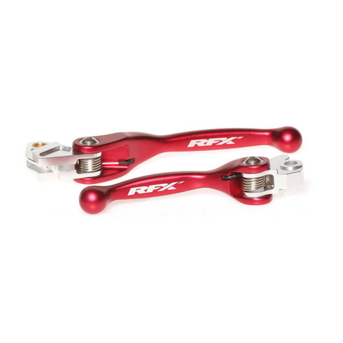 RFX Flexible Lever Set Red Kaw/Suz FXFL 30100 55RD